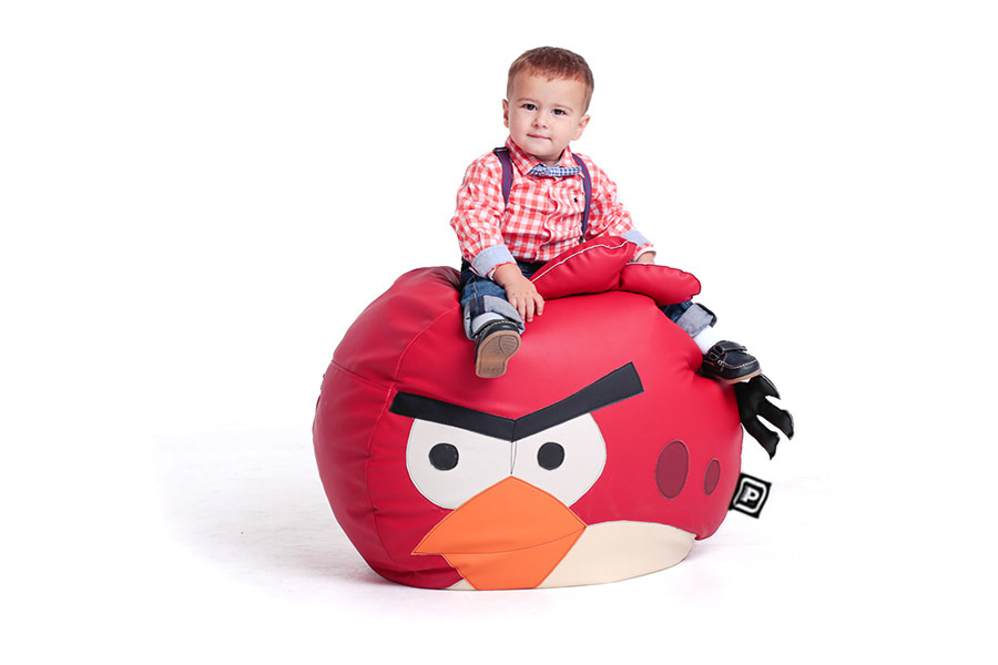 Пуфики и пуфы -  Кресло мешок Птаха Желтая - Фото 5