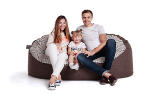 Бескаркасный диван Кресло мешок Диван - Фото 6