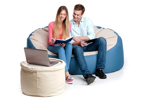 Бескаркасный диван Кресло мешок Диван - Фото 4