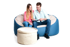 Бескаркасный диван Кресло мешок Диван - Фото 2